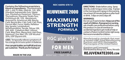 15ml Bottle Label (Maximum Strength Formula For Men 15ml Bottle Label)
